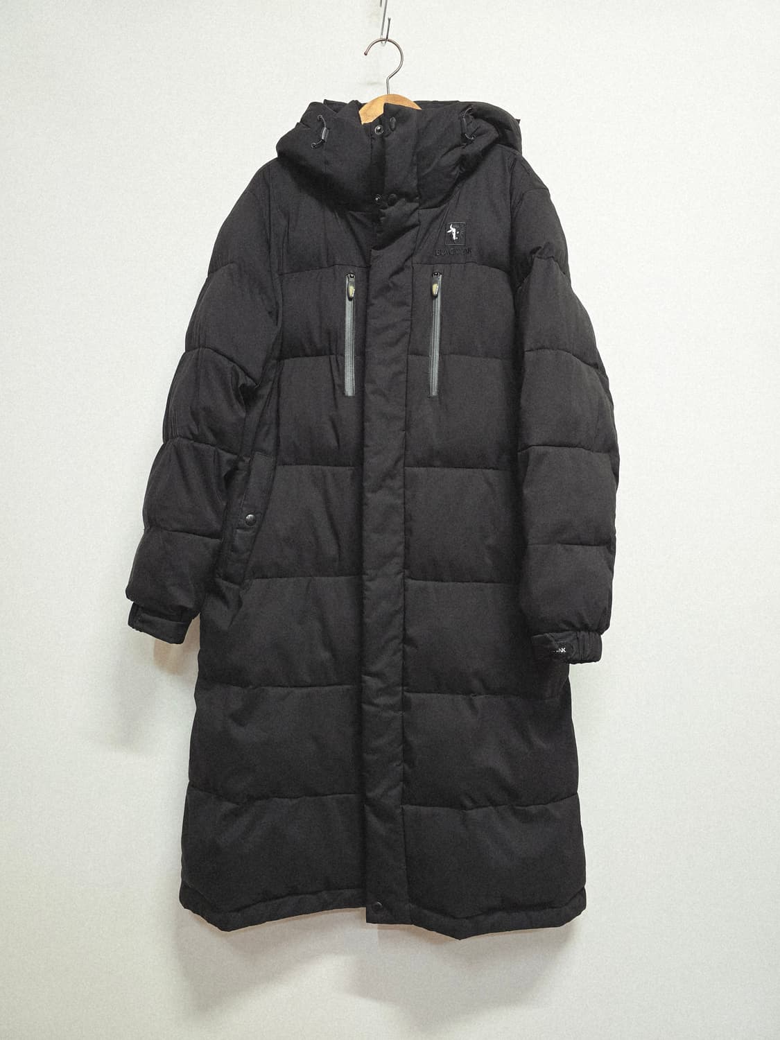 블랙야크 롱패딩 블랙 상품이미지1
