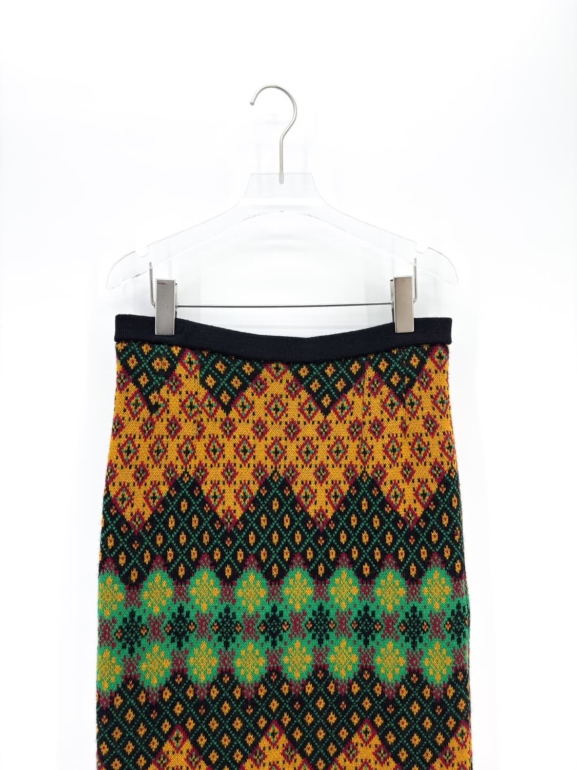  빈티지 울 니트 스커트 상품이미지3