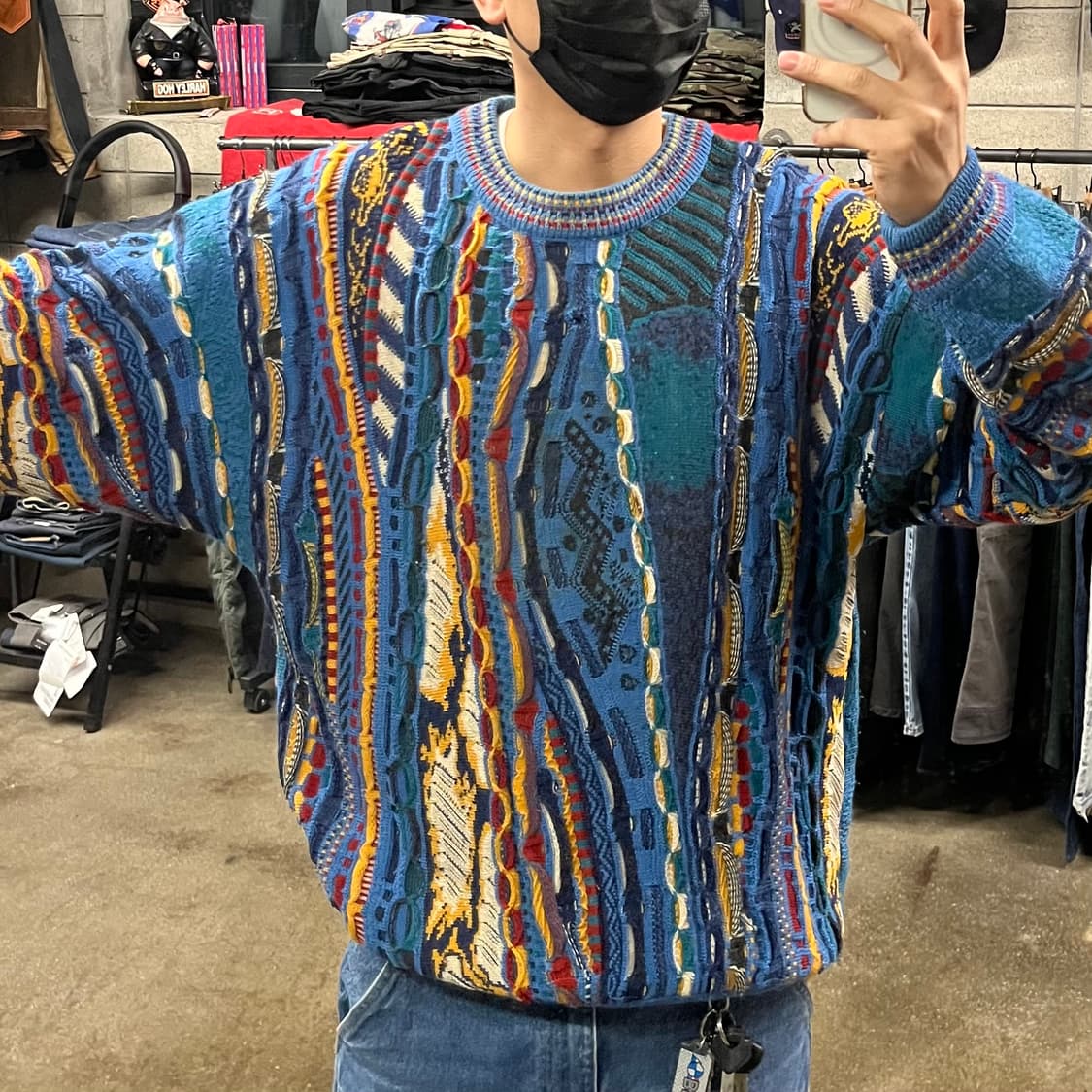 빈티지 울 케이블 니트 (110) 상품이미지2