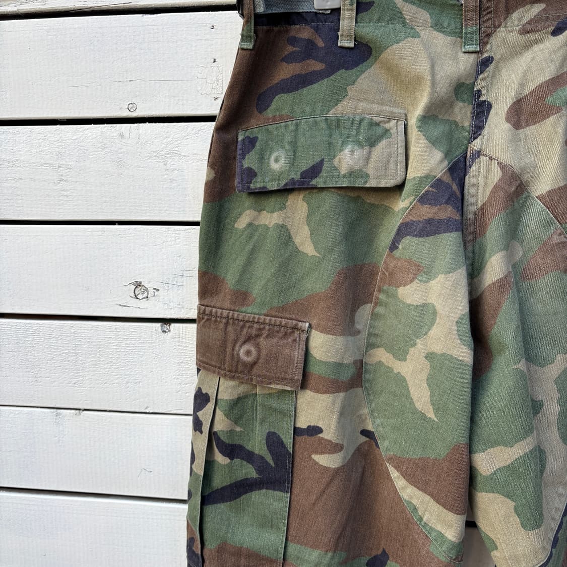 Vintage 90s 오리지널 미군 우드랜드 BDU 팬츠 상품이미지6