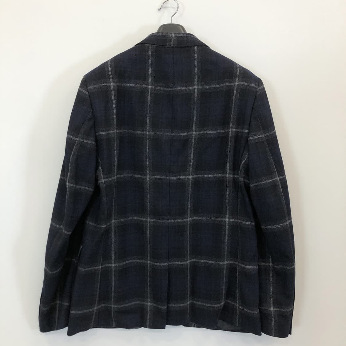 자라 울 100% 체크 콤비자켓 100 사이즈  상품이미지3