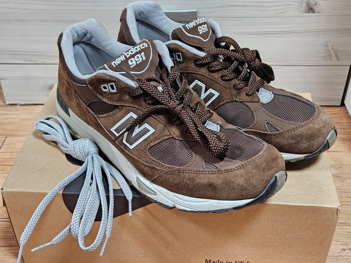 [285] 뉴발란스 991v1 모카 브라운 상품이미지2