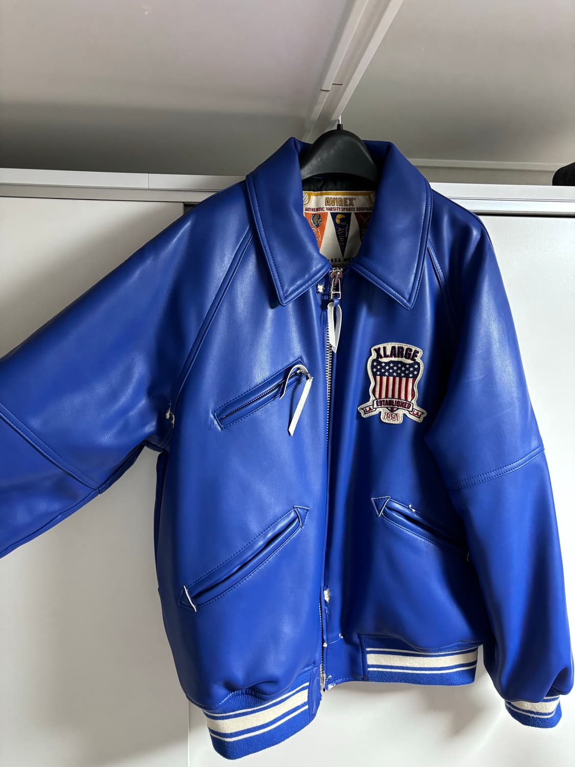 아비렉스 엑스라지 레더 자켓 상품이미지2