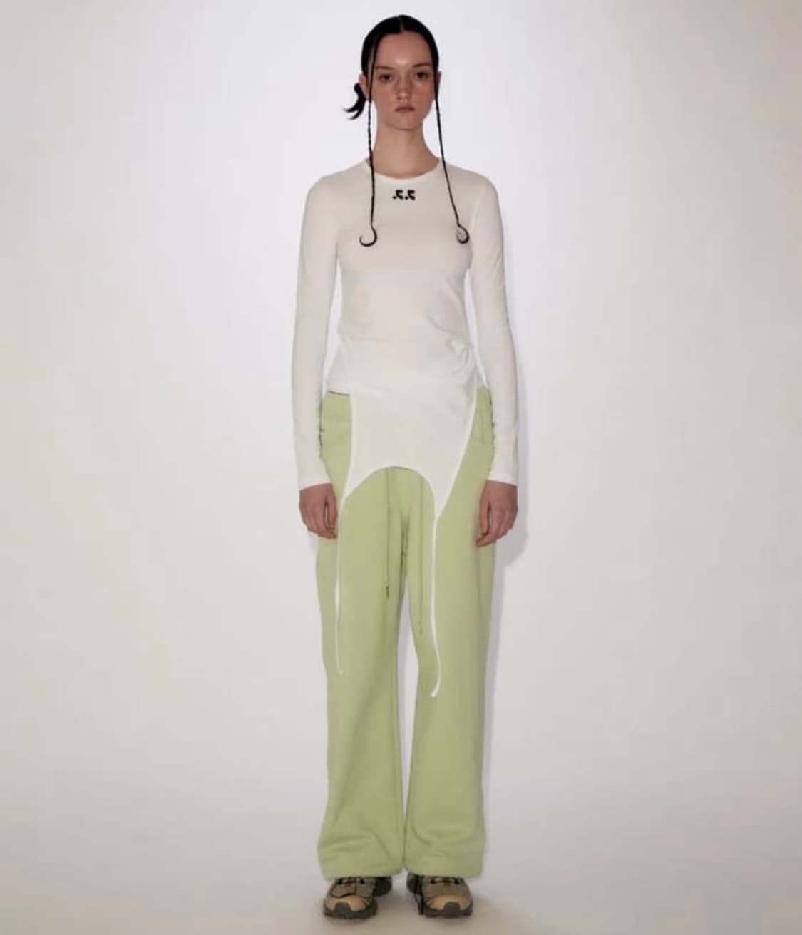 RR 2WAY LAYER TOP WHITE 상품이미지2