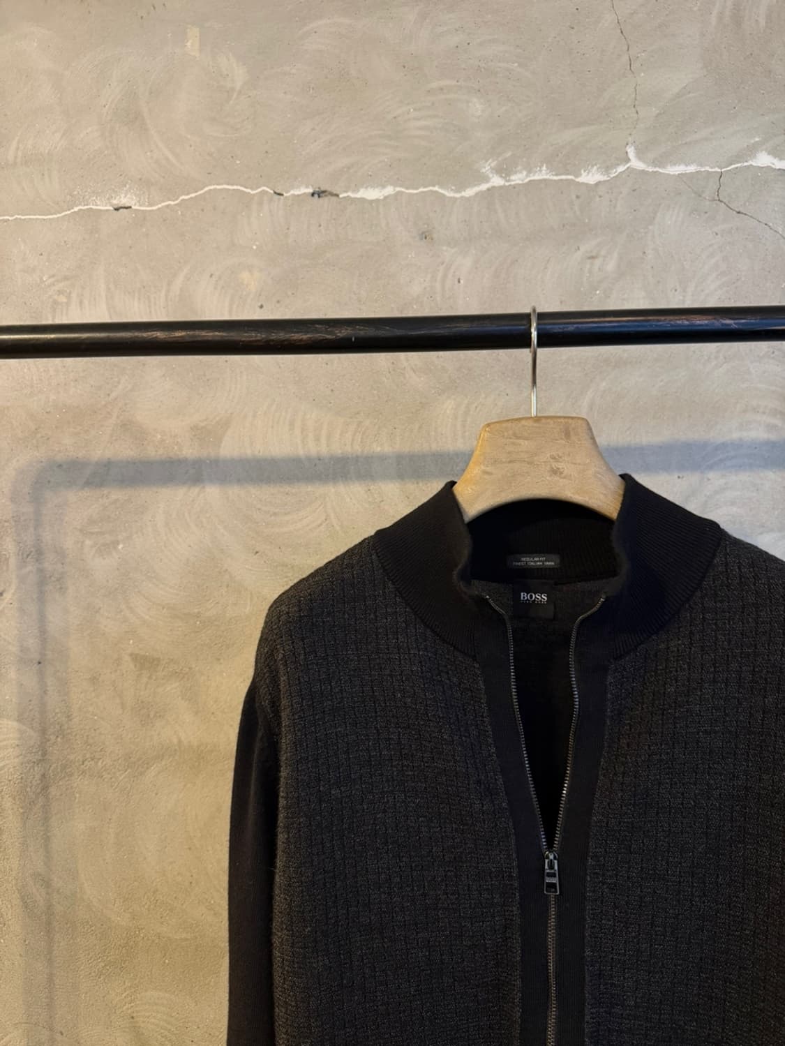 휴고보스 블랙라벨 짚업 가디건 100 상품이미지2