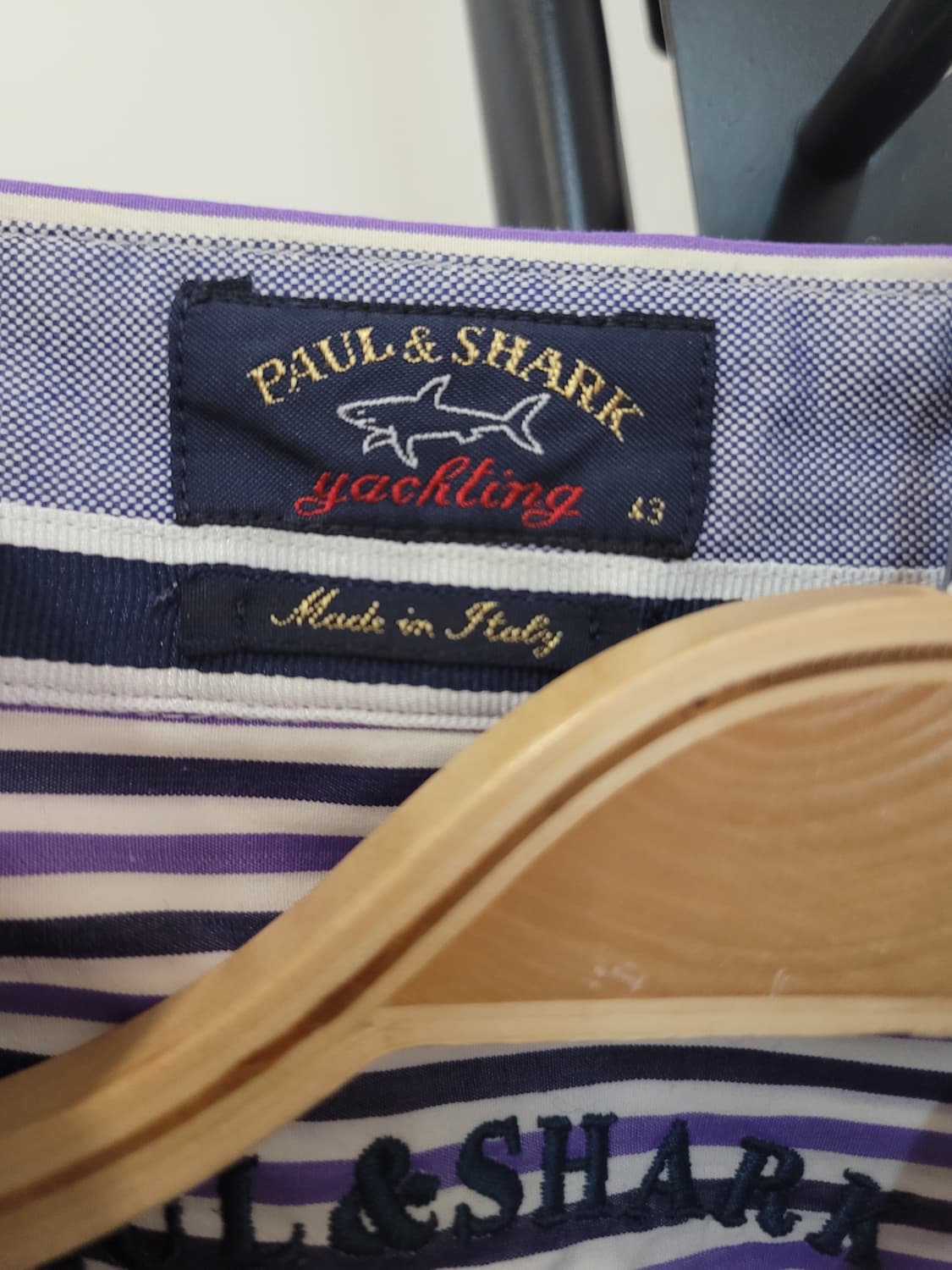 폴앤샤크 요트 클럽 스트라이프 남성 셔츠 105~110사이즈 상품이미지2