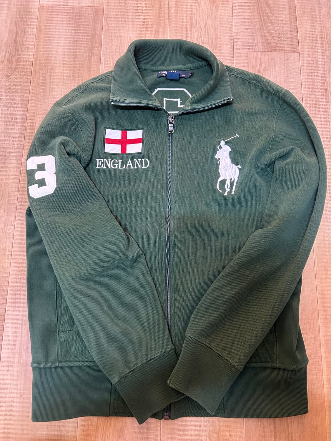 폴로 빅포니 잉글랜드 집업 그린 상품이미지1