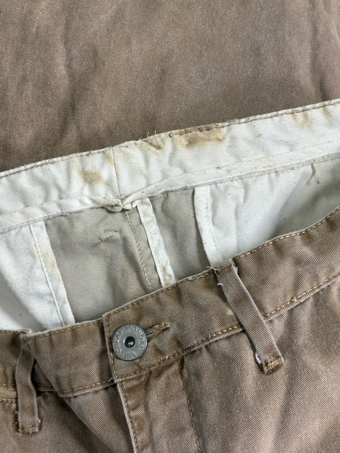 Cheap Monday 칩먼데이 코튼 팬츠 상품이미지6