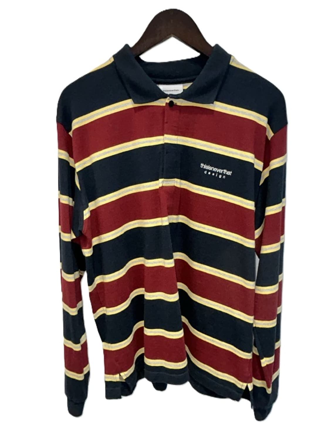 디스이즈네버댓 스트라이프 럭비 카라티 상품이미지1