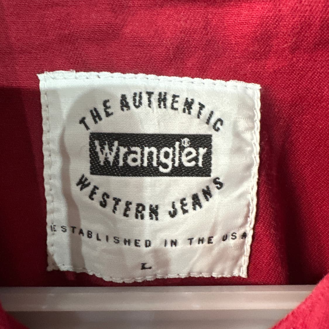 랭글러 웨스턴 셔츠 남방 105 상품이미지3