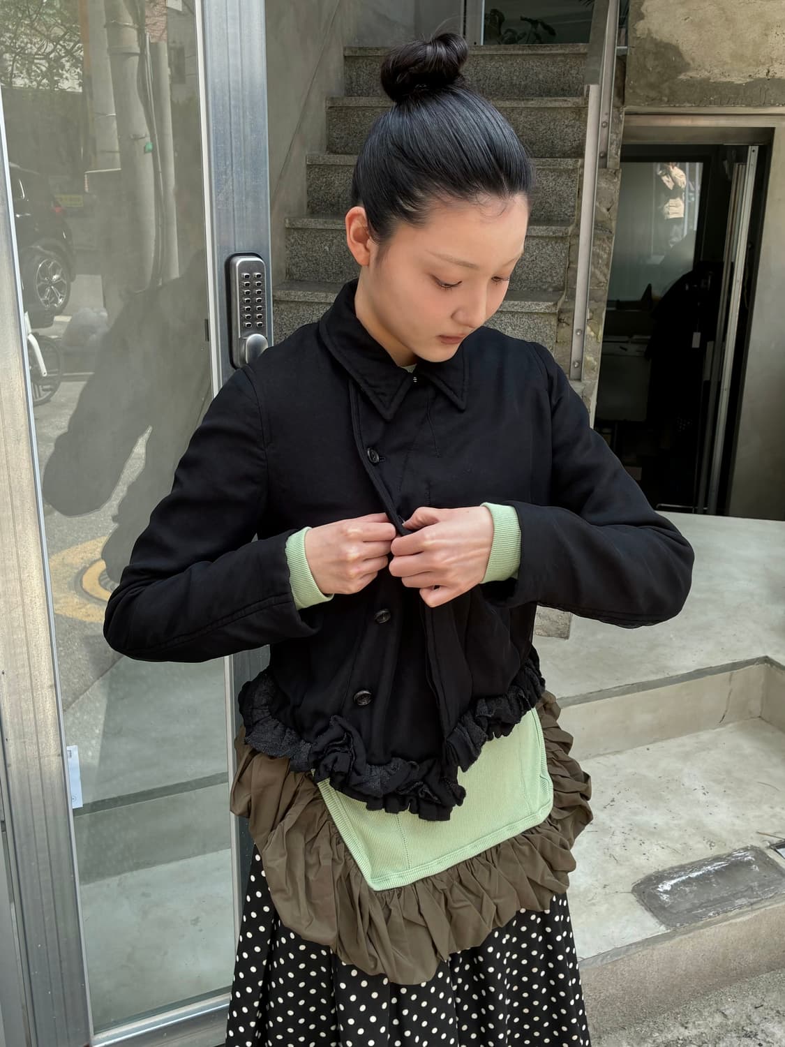 꼼데가르송 프릴 자켓 상품이미지1