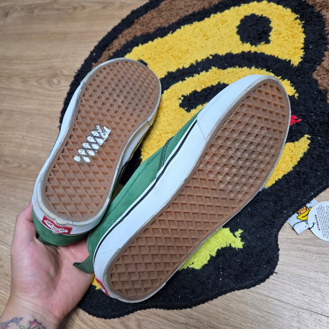 Vans  knu 뉴 슬립온 스니커즈 (그린 스웨이드) 275 상품이미지2