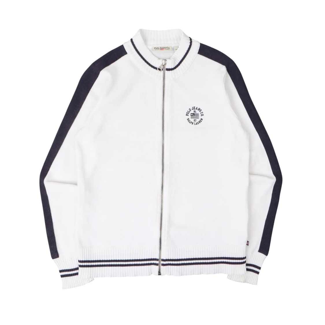 폴로진스 컴퍼니 우먼스 니트 집업 자켓 상품이미지1