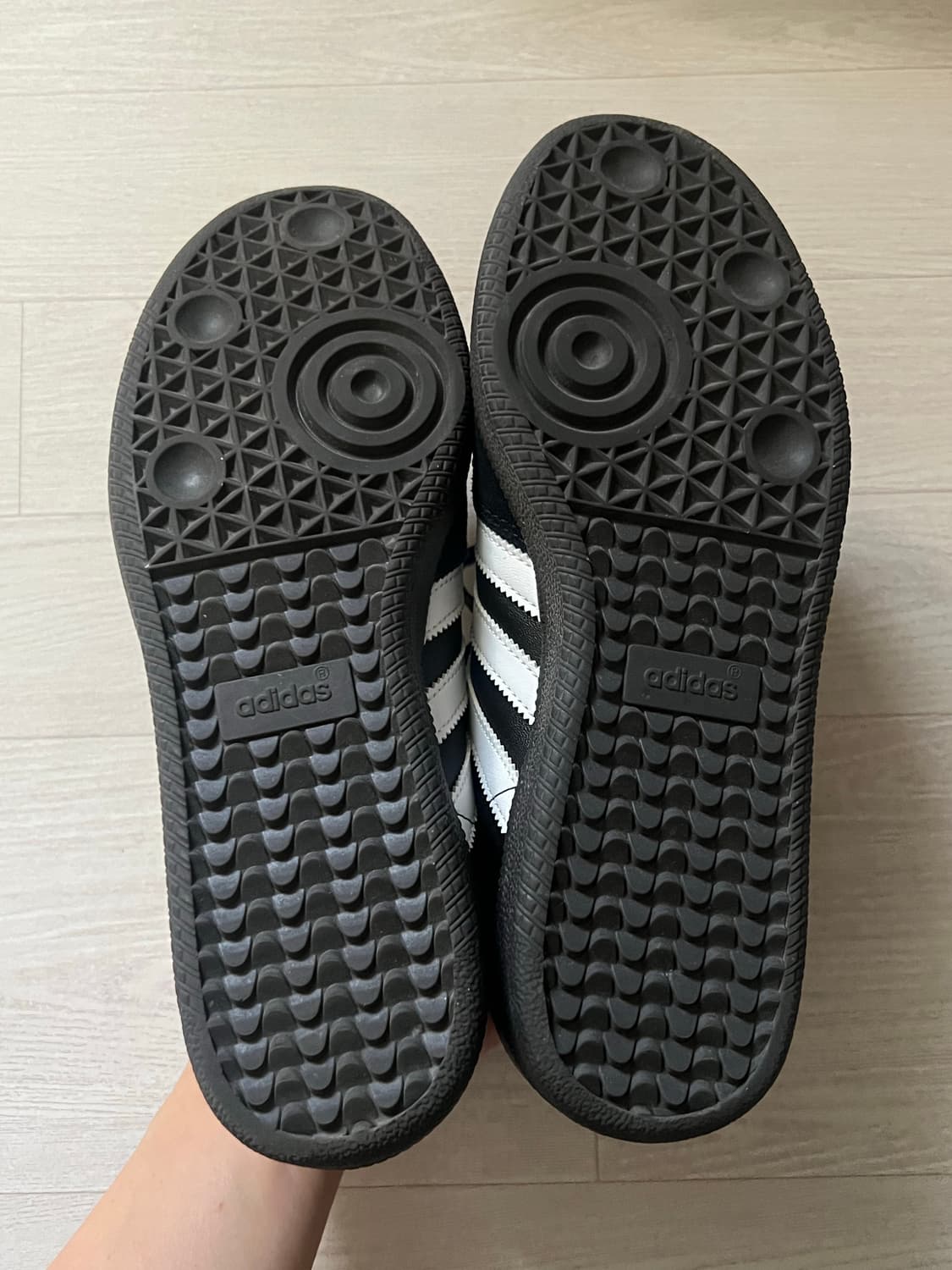 (260)아디다스 삼바 레더 코어 블랙 상품이미지6