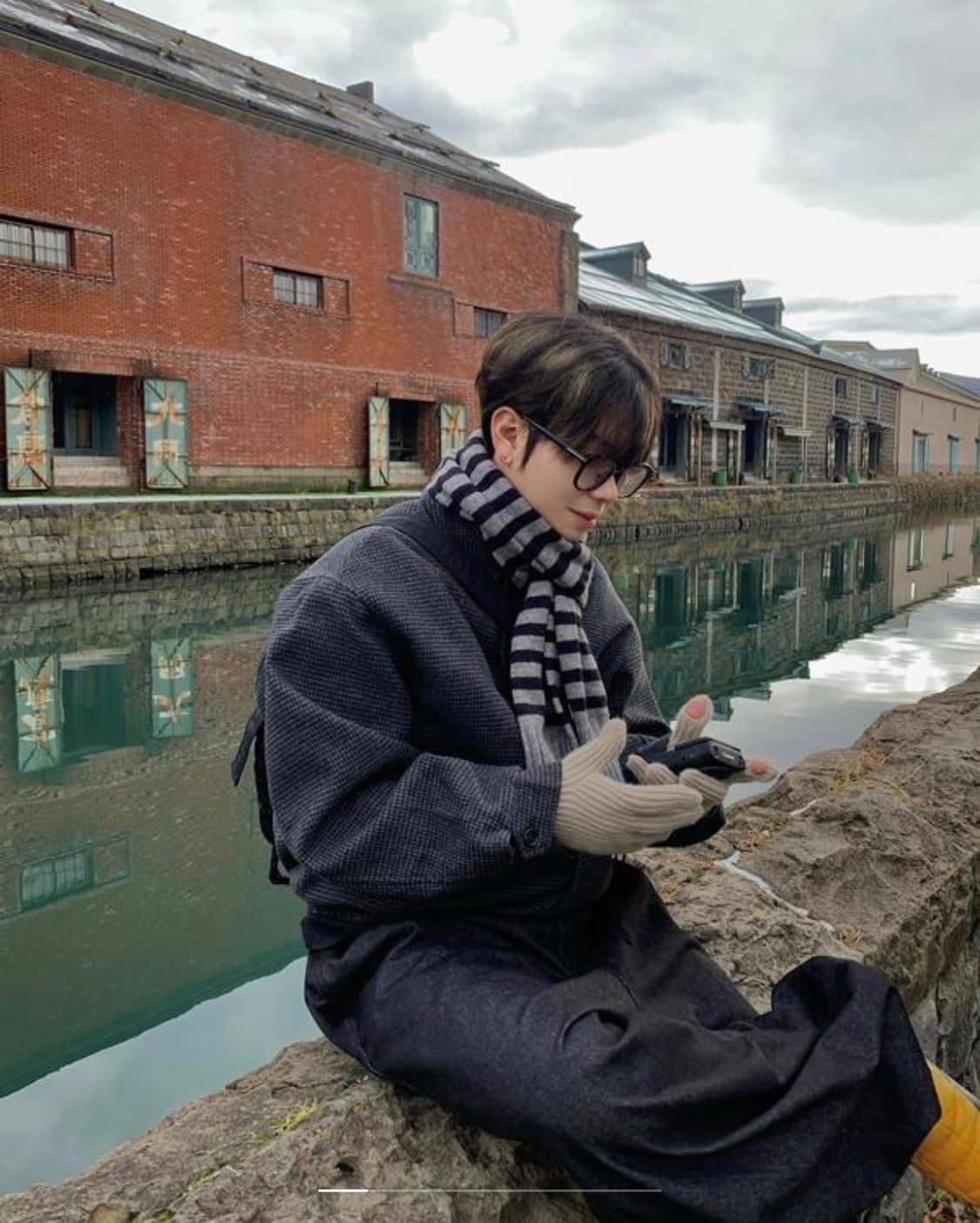 디서먼트 체크 울 자켓 상품이미지5