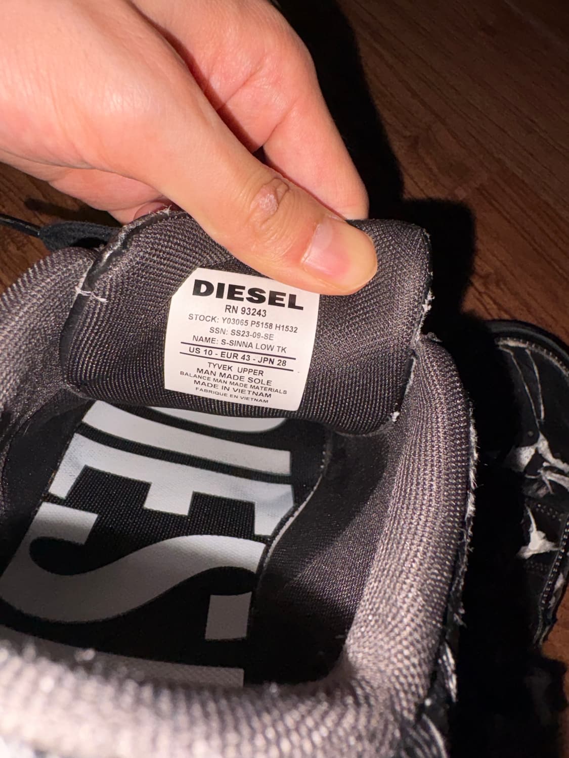 디젤 (DIESEL) S-SINNA LOW TK (280) 상품이미지4
