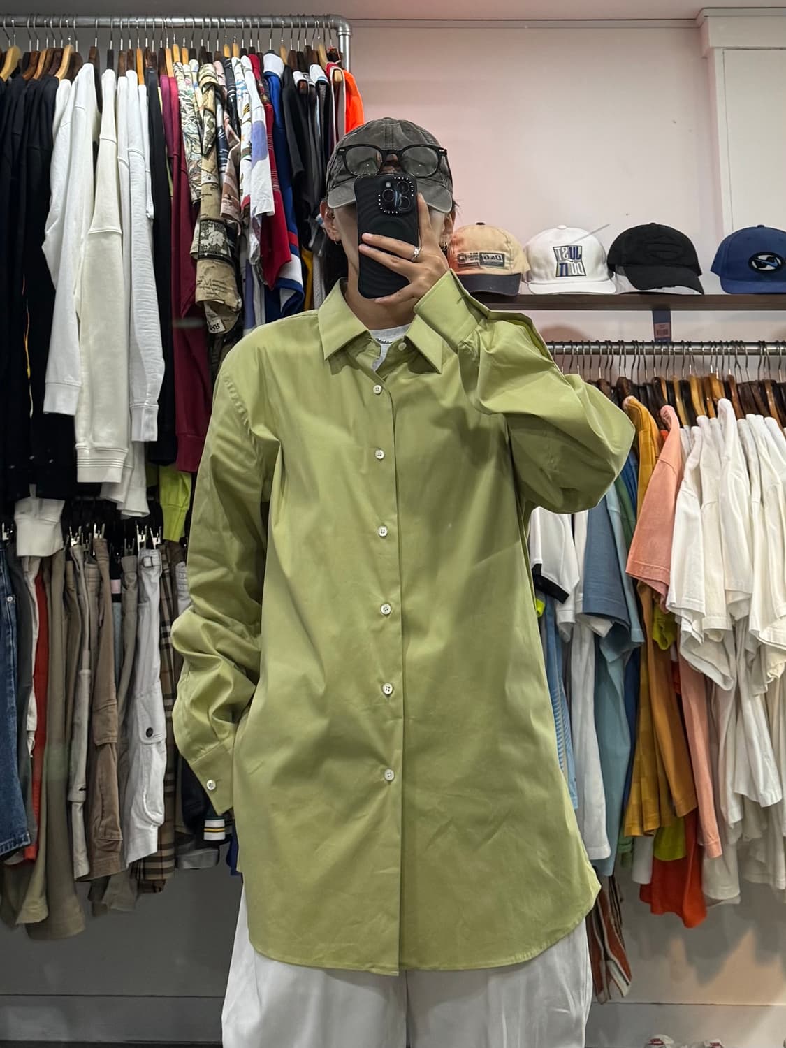 프라다 새상품 카마시아 셔츠 상품이미지4