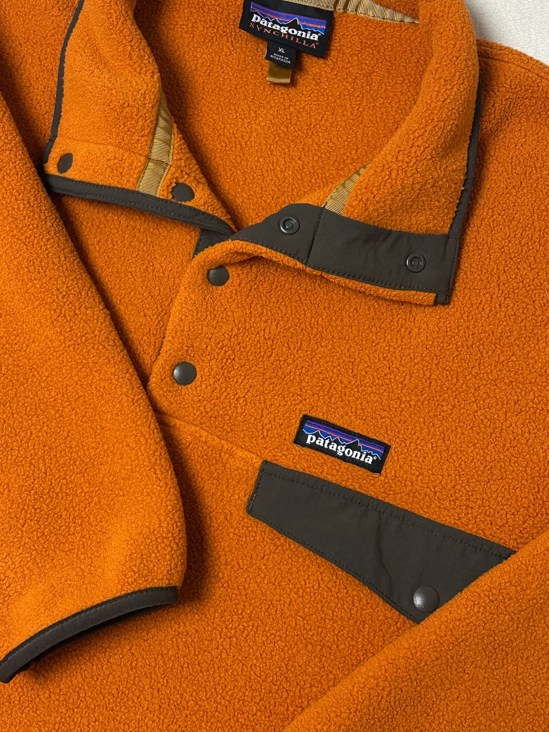 파타고니아 신칠라 레드테일 오렌지 브라운 상품이미지1