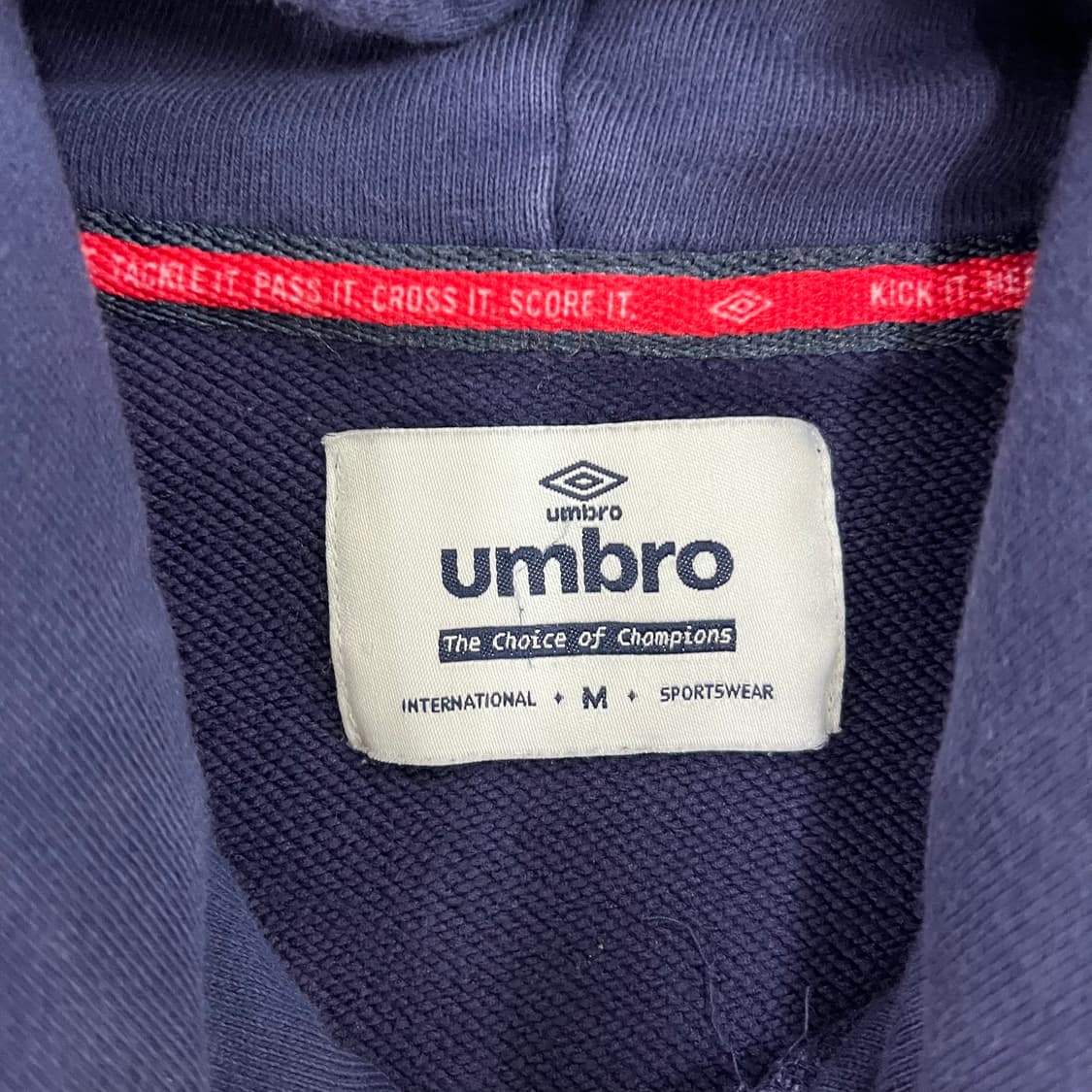 [M] 엄브로 네이비 후드 스웻셔츠 후드티 0116M1 상품이미지2