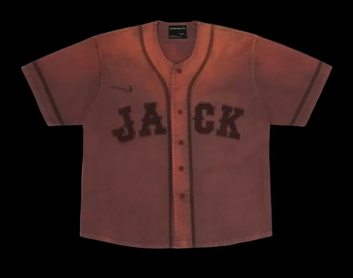 나이키 X 트래비스 스캇 도쿄 잭 야구 져지 XL 상품이미지1