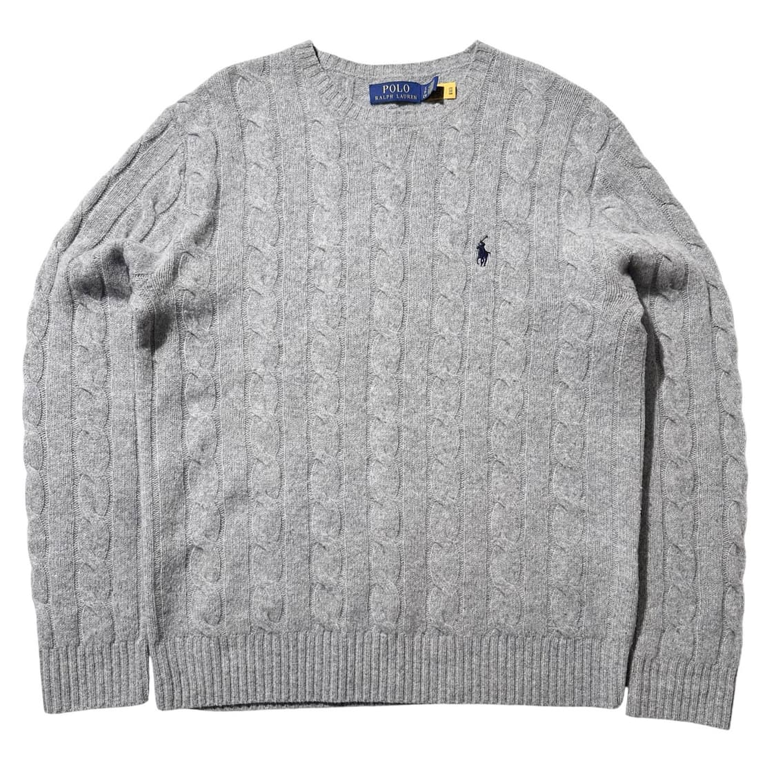 23fw 폴로 랄프로렌 케이블 울 라운드 니트 (신형QR) 상품이미지1
