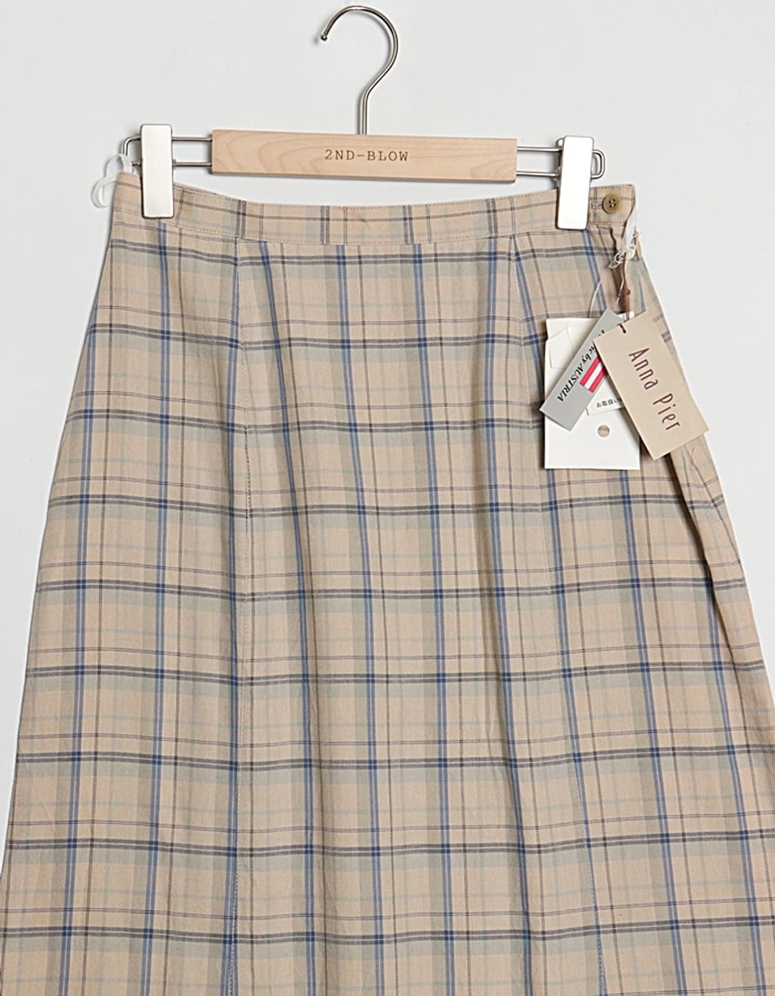  Anna Pier Check Maxi Skirt (27) 상품이미지3