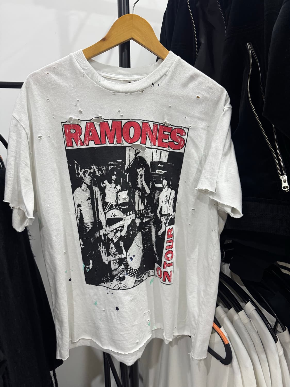RAMONES 빈티지 티셔츠 상품이미지1