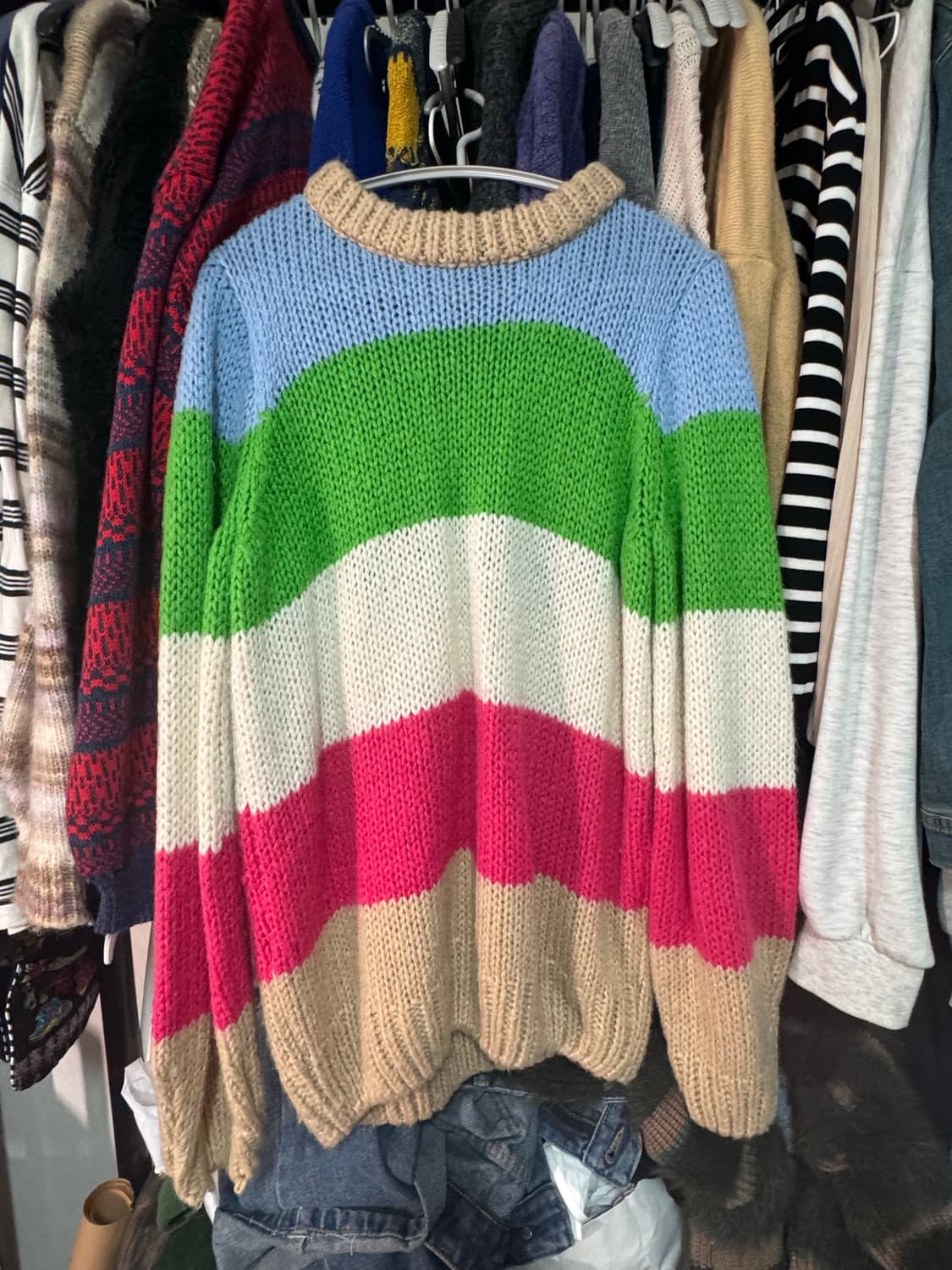 모리걸 빈티지 니트 상품이미지1