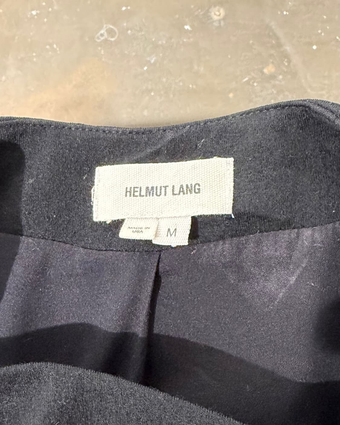 헬무트랭 블랙 울 스트랩 자켓 상품이미지7