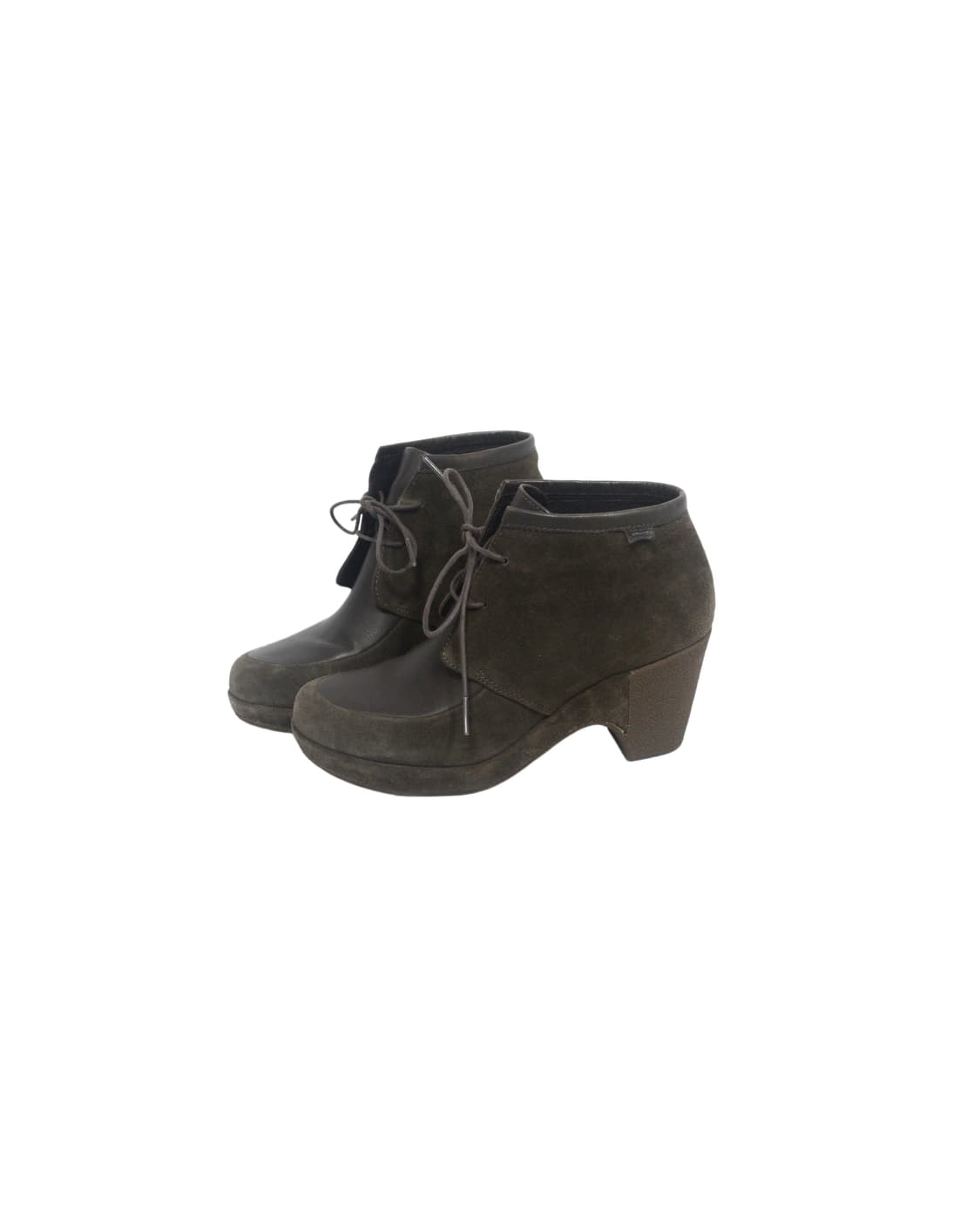 CAMPER greyish brown leather loafer heel 상품이미지4