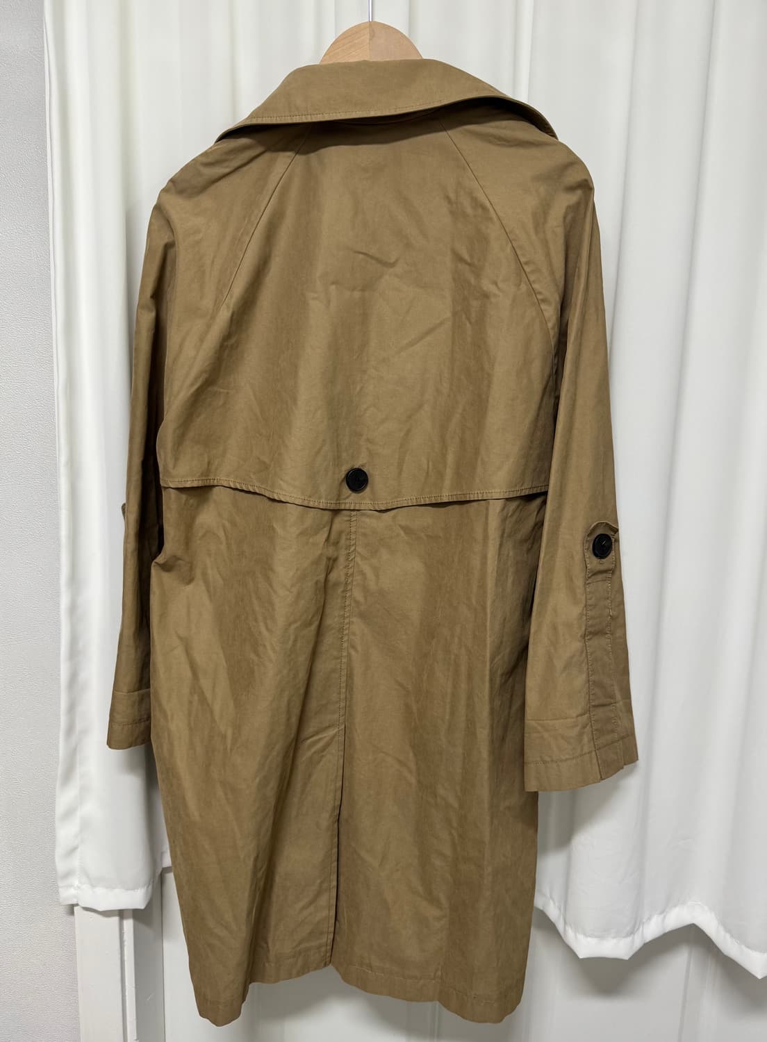LIST 리스트 베이지 트렌치코트 상품이미지6