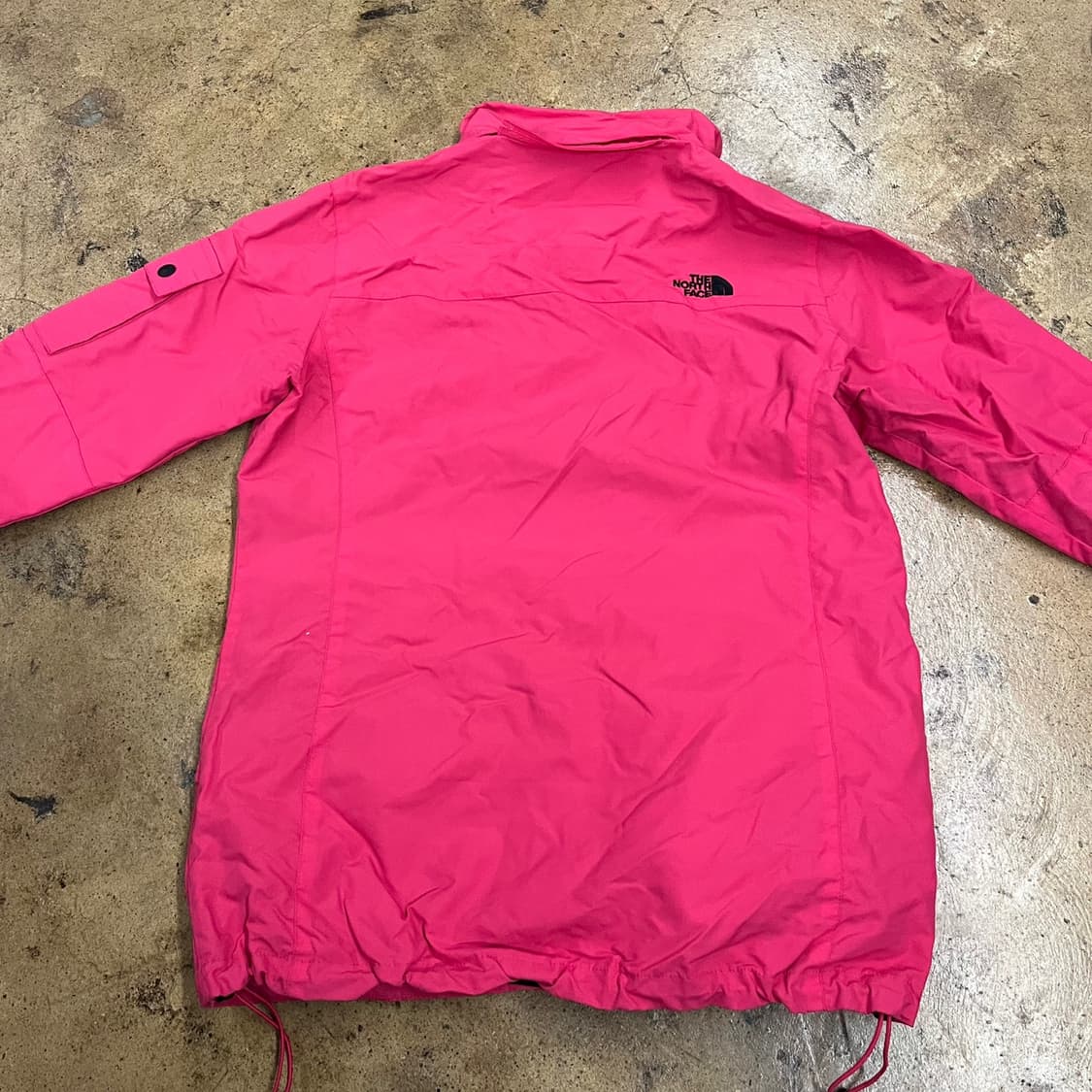 [정품/95] 노스페이스 핫핑크 바람막이 자켓 점퍼 b17 상품이미지4