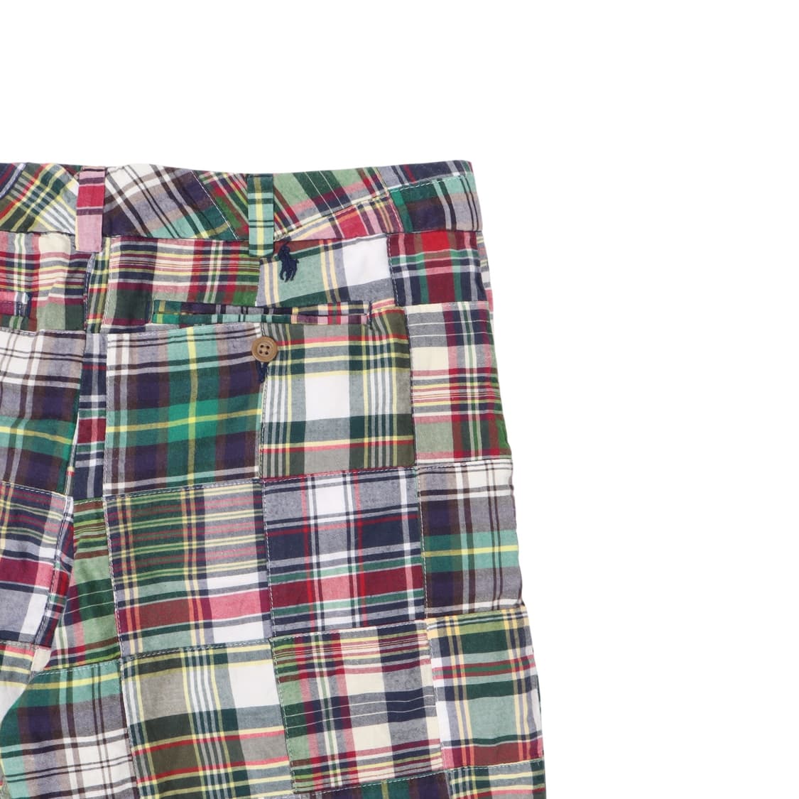 폴로 랄프로렌 패치워크 체크 쇼츠 상품이미지5
