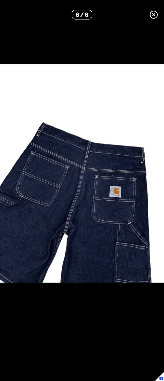  Carhartt denim short pant(아래 설명 읽어주세요) 상품이미지6