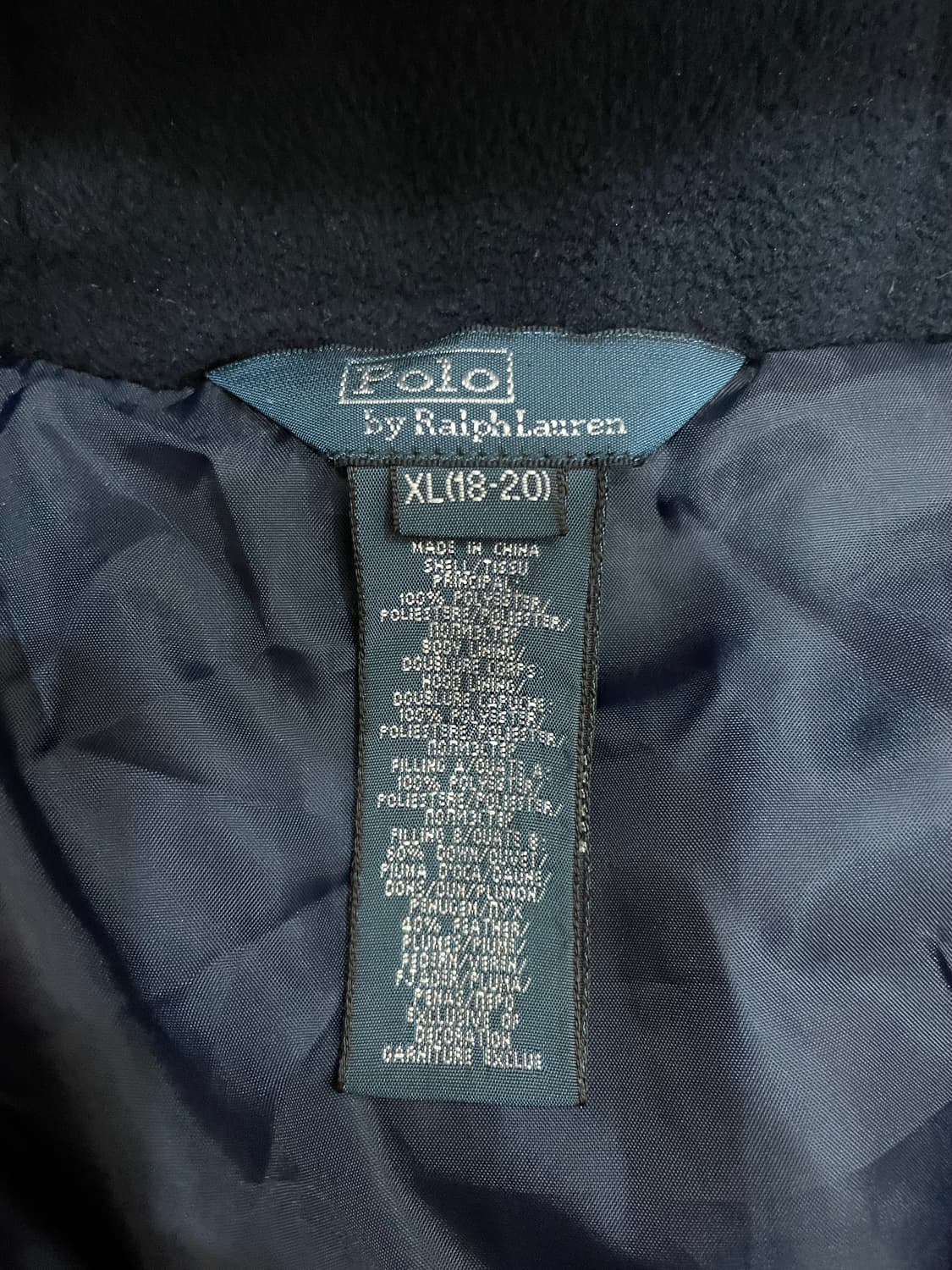 폴로 랄프로렌 빅포니 다운 패딩 푸퍼 자켓 레드 상품이미지7