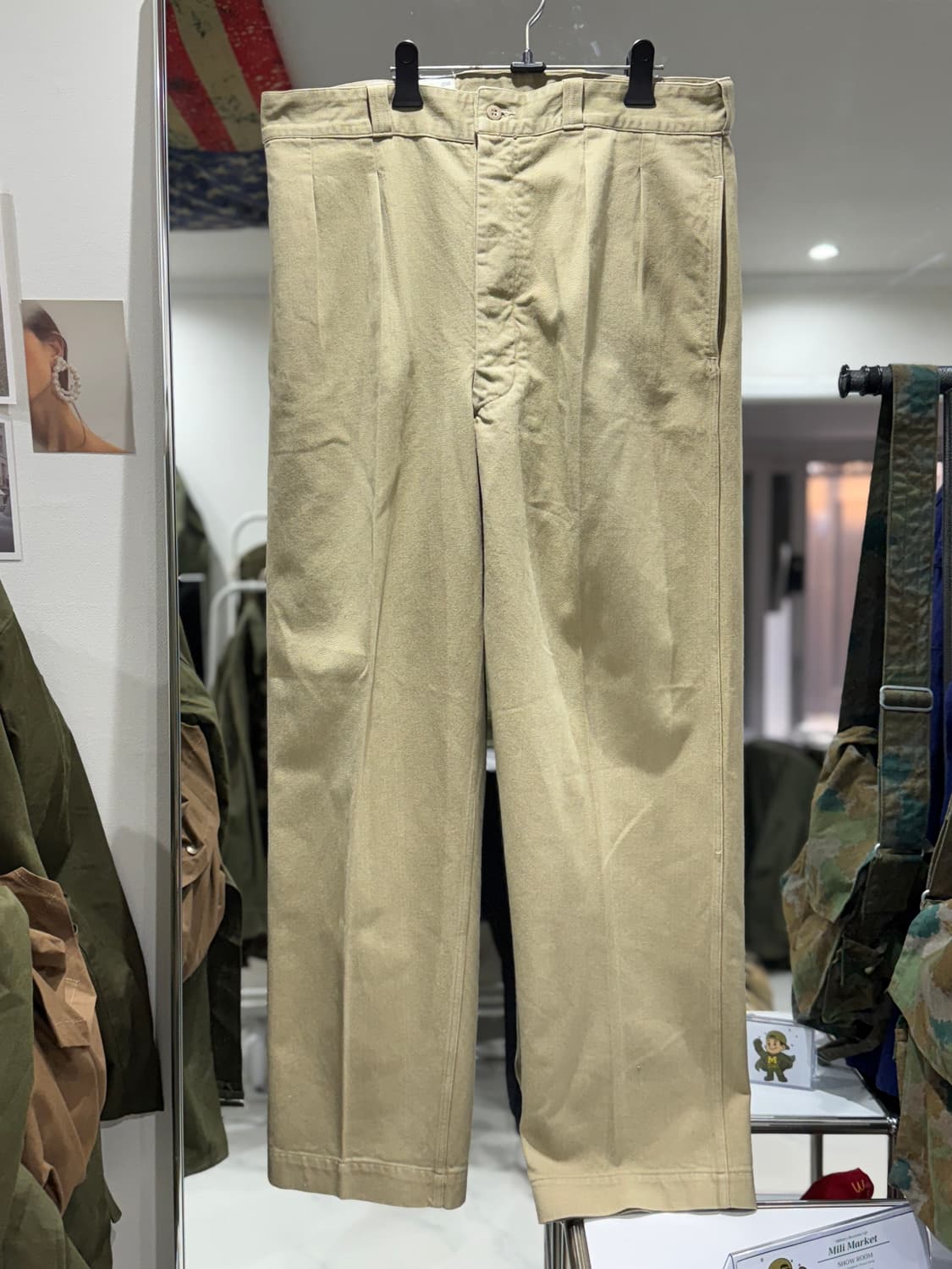 5-60s 프랑스군 M52 치노 팬츠 상품이미지1