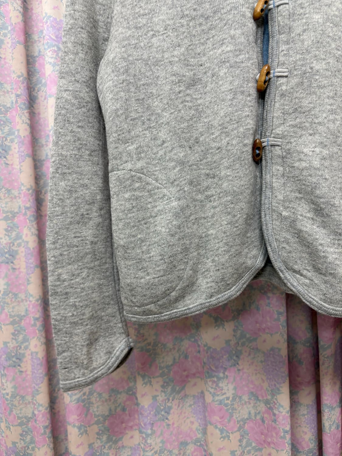 그레이 토글 가디건 상품이미지7