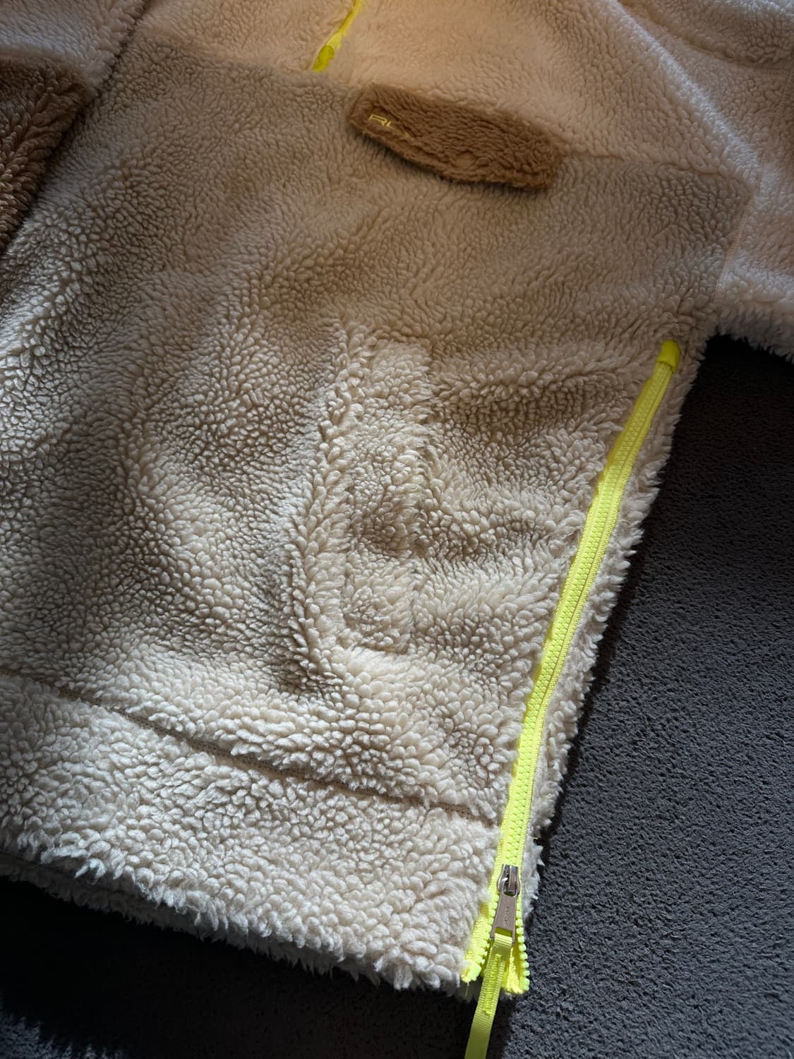 랄프로렌 x RLX 밀라노 컬렉션 하프 플리스 자켓  상품이미지3