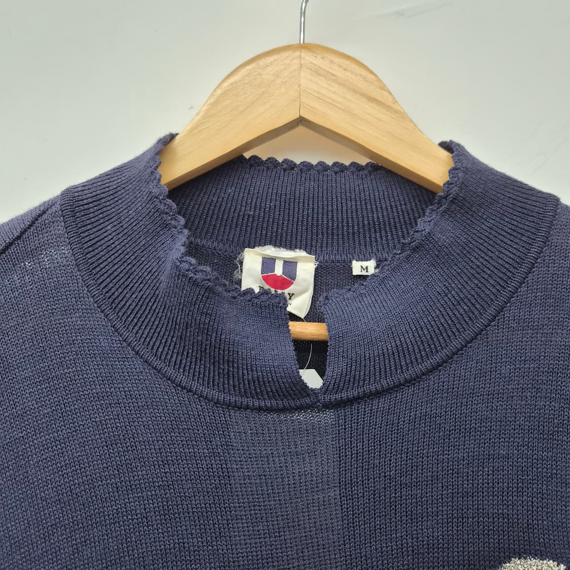 발리 코알라 자수 네이비 니트 스웨터 남성 XL 상품이미지4