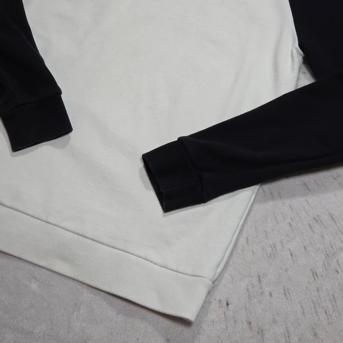 NBA 블랙 화이트 배색 맨투맨 상품이미지6