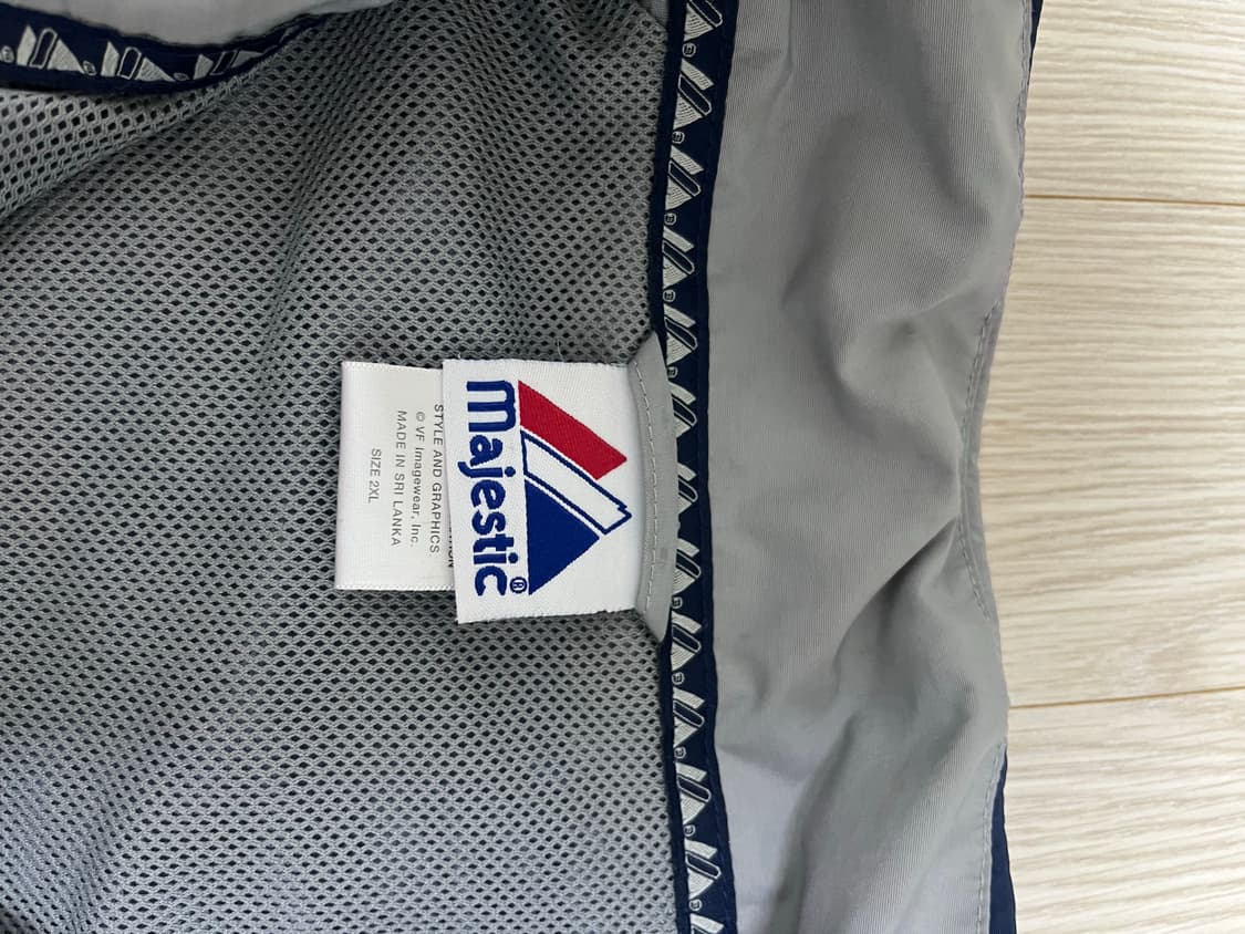 마제스틱 뉴욕 양키스 바람막이 자켓 판매 XXL 상품이미지2