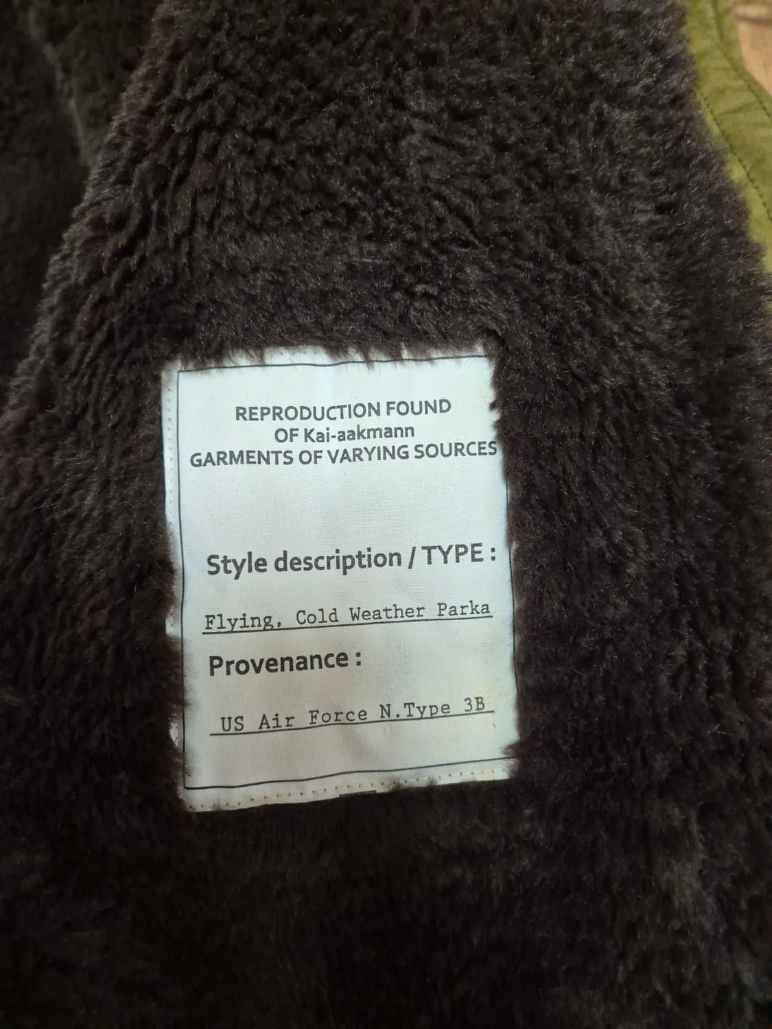 카이아크만 토끼털 모피 야상 상품이미지4