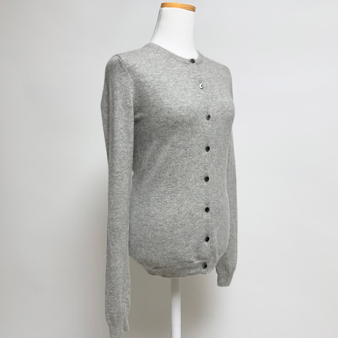[캐시미어 100%] 유니클로 그레이 가디건 S 상품이미지2