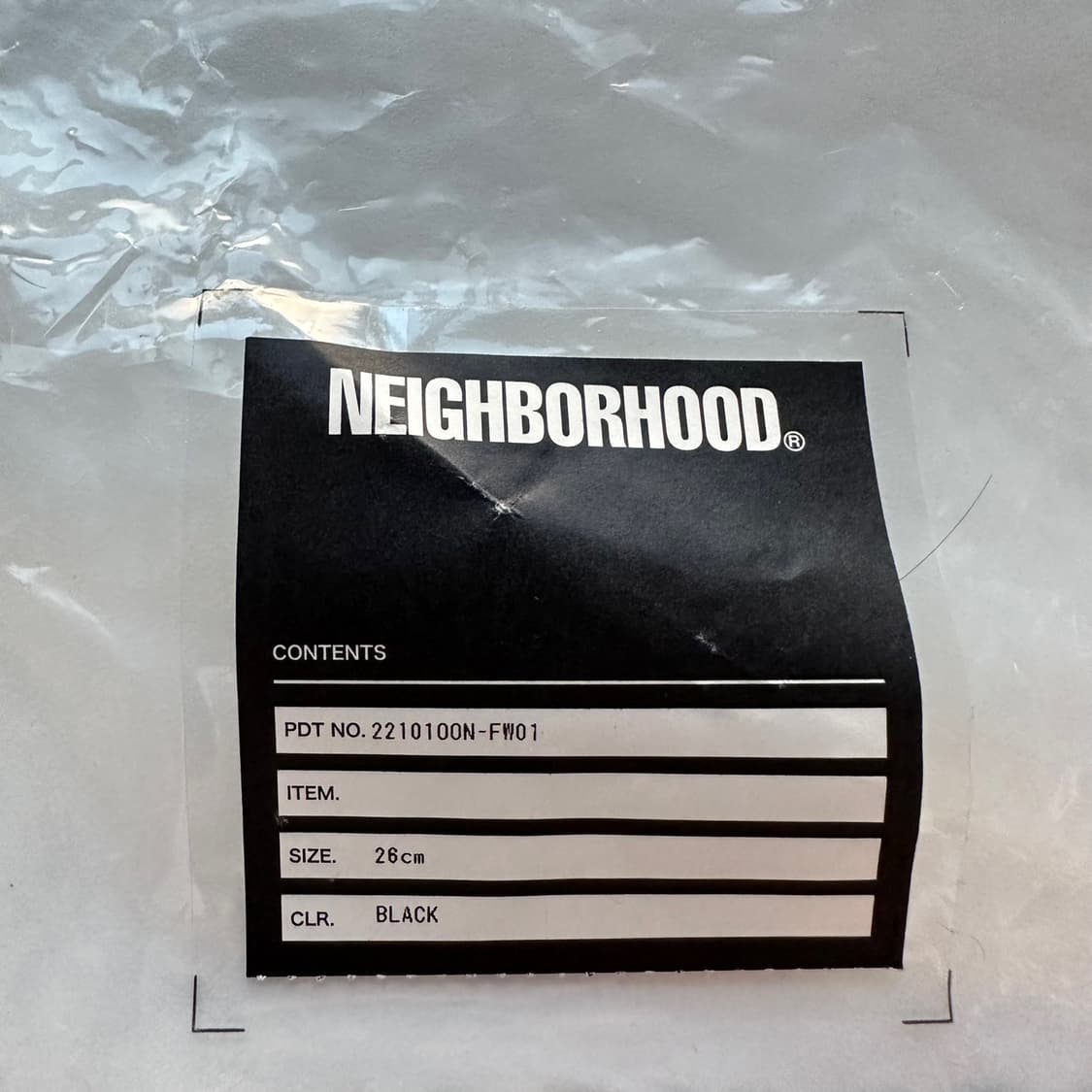 우포스 x 네이버후드 SRL . 오리지날 플립 플랍 블랙 상품이미지6