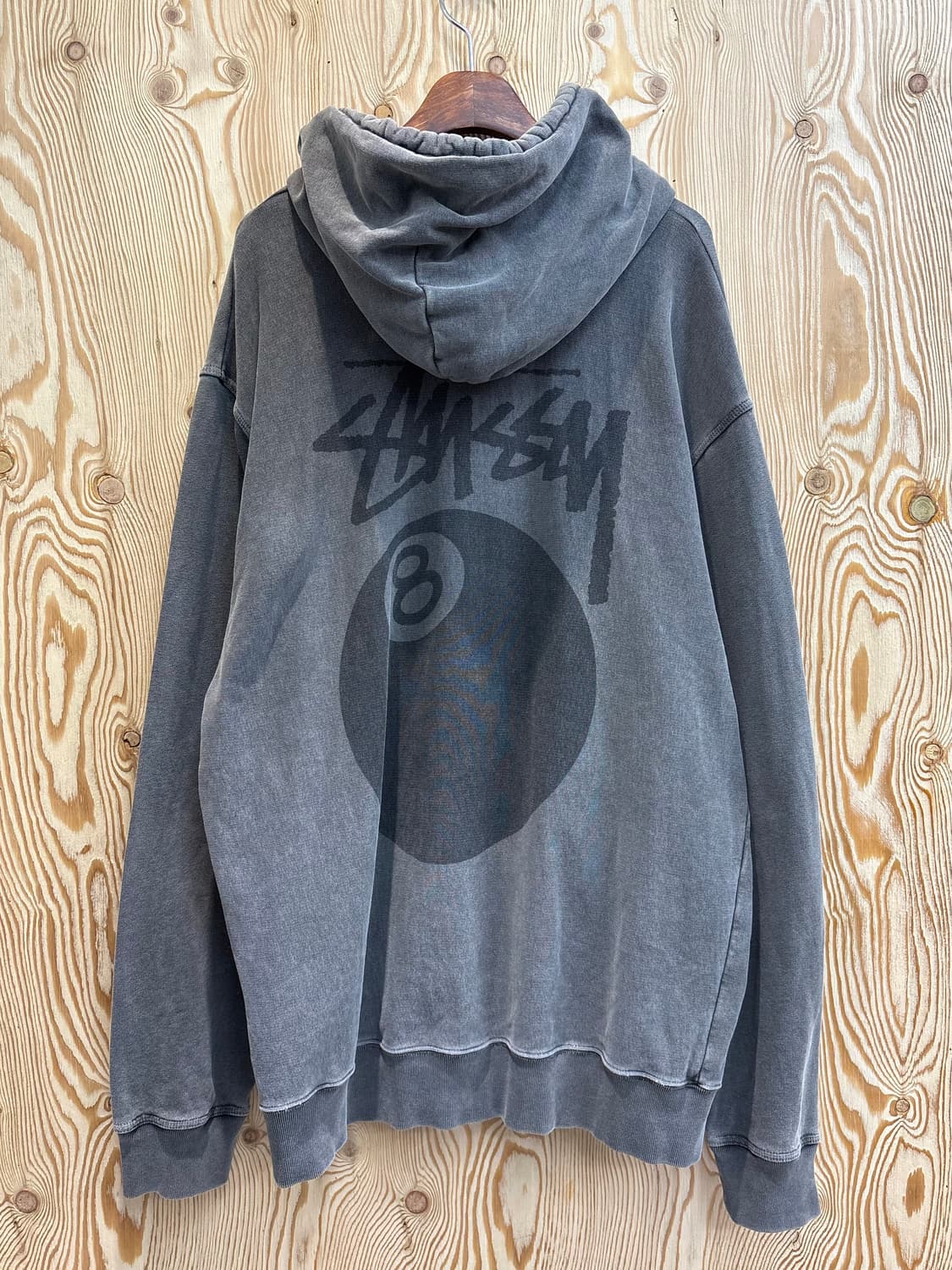 스투시 에잇볼 피그먼트 후드 상품이미지3