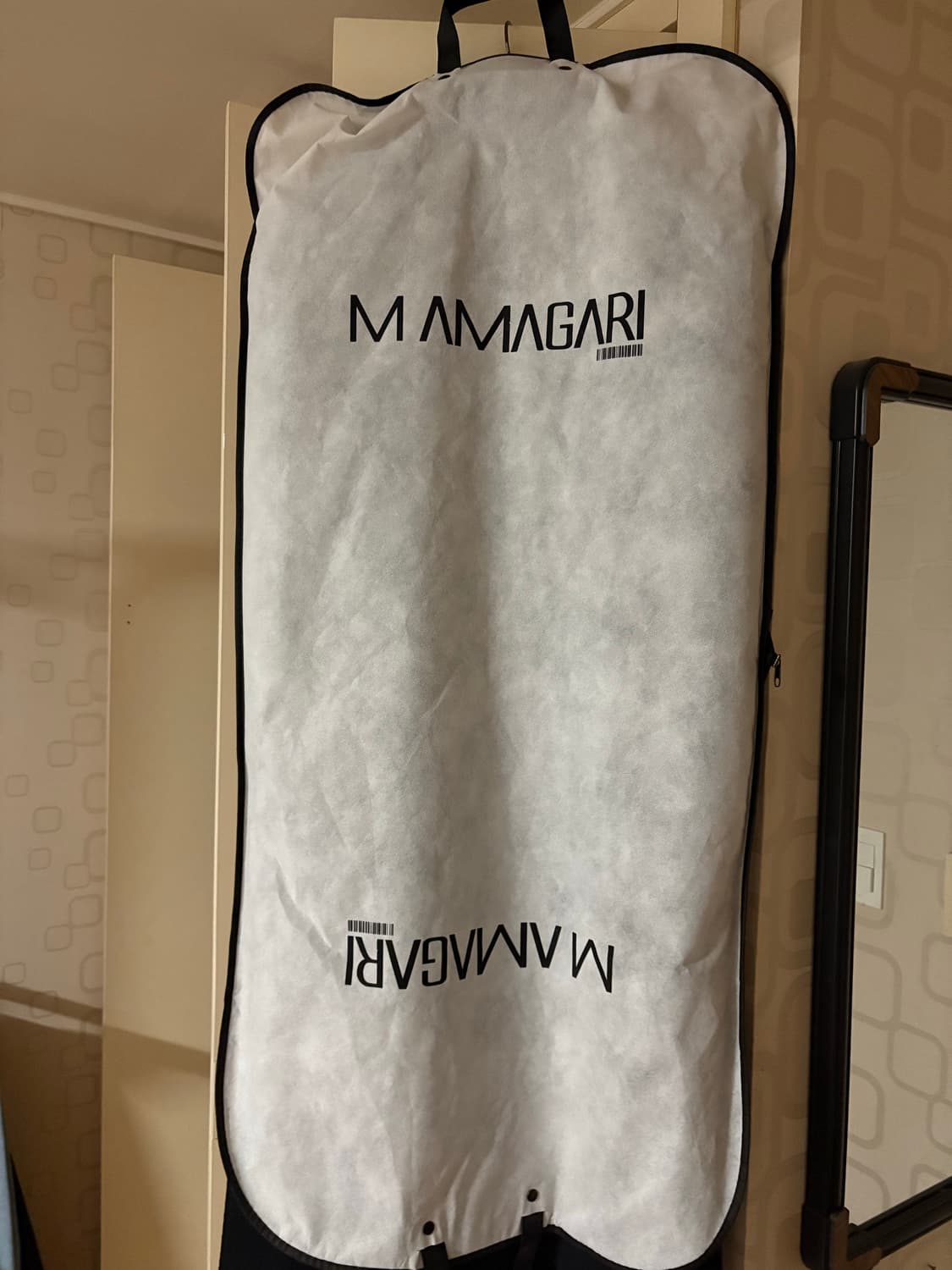 [46] 마마가리 오버사이즈 울 맥코트 상품이미지5