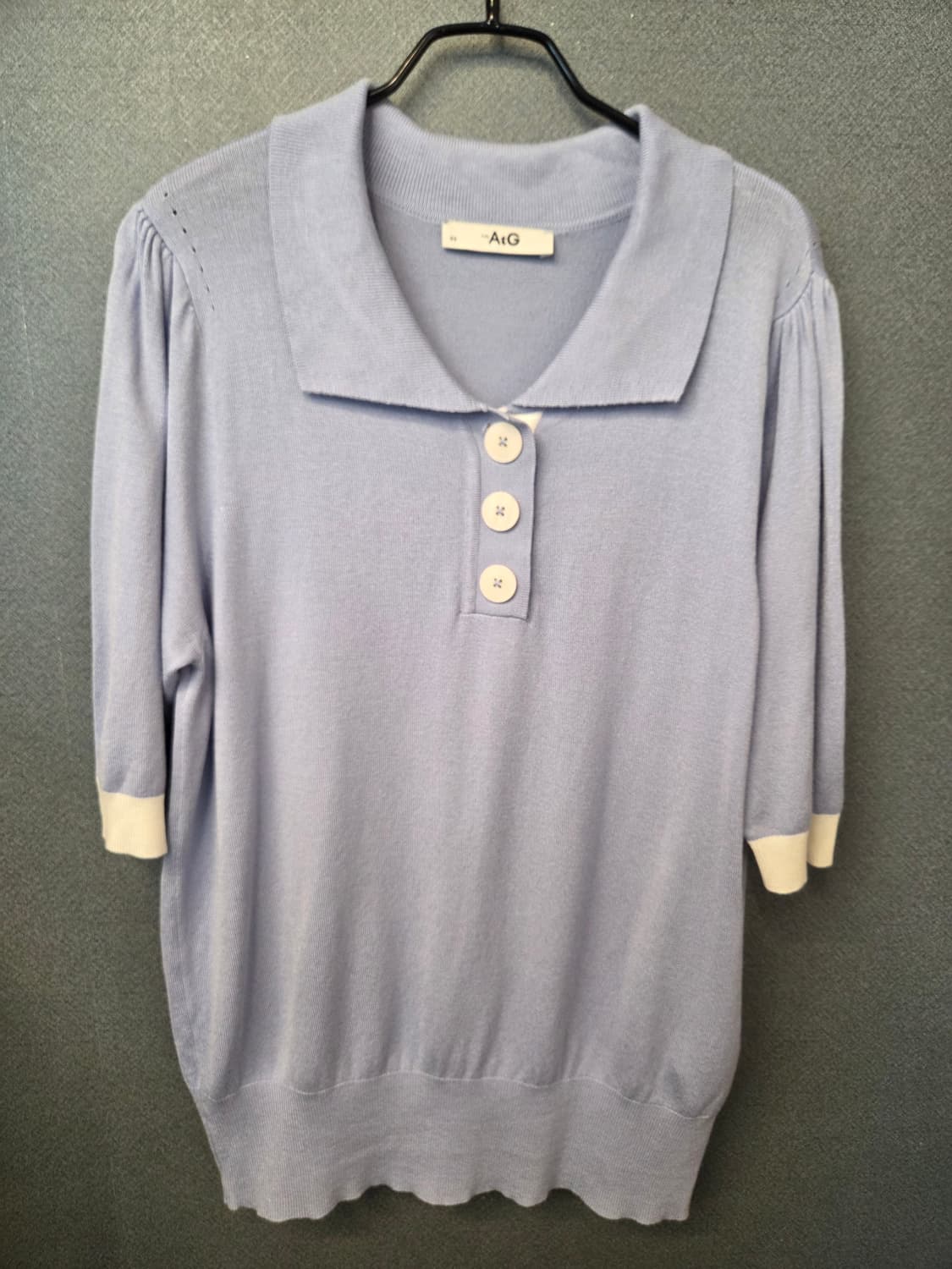 더엣지 니트반팔 상품이미지1