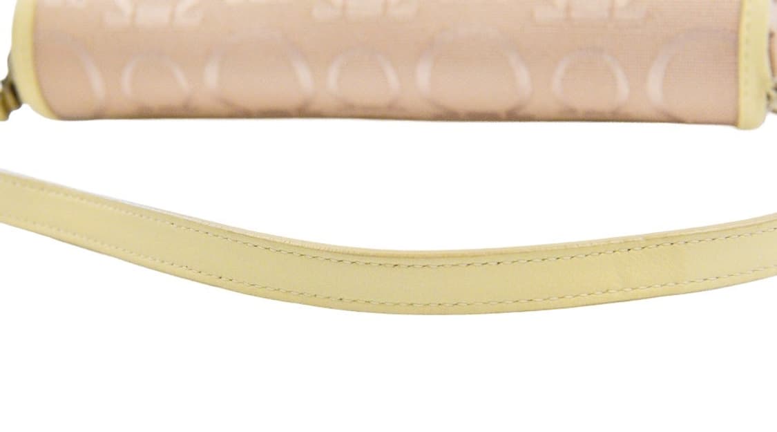 페라가모 간치니 핑크 패브릭 미니 숄더백 (정품) 상품이미지7