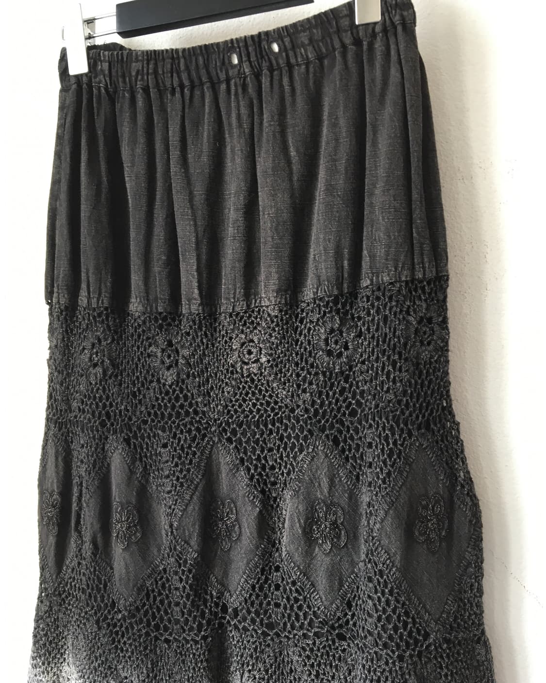Crochet layer long skirt 상품이미지2
