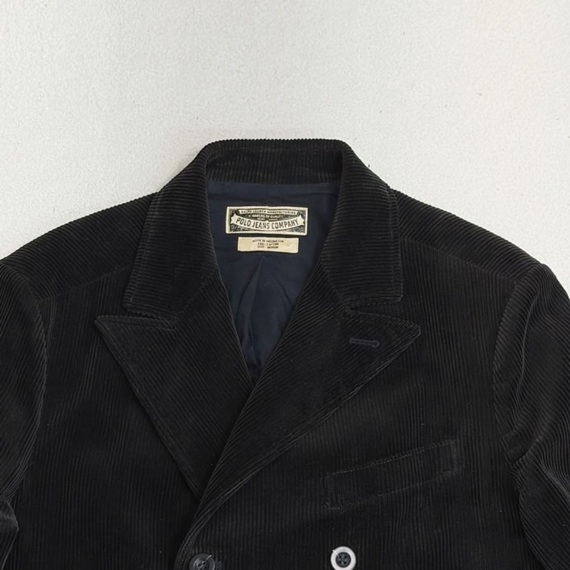 POLO 진스 코듀로이 더블 블레이저 자켓 M 상품이미지3